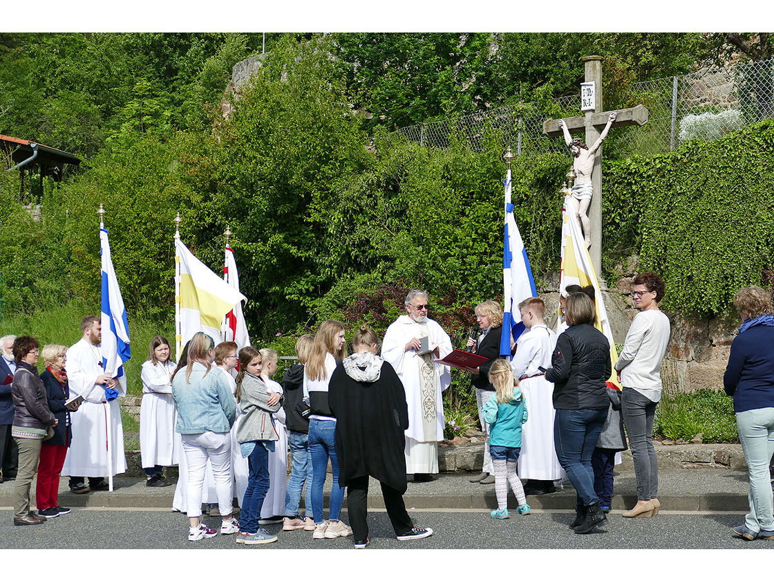 Bittprozession an Christi Himmelfahrt (Foto: Karl-Franz Thiede)